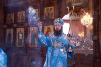10-Служение епископа Амфилохия в день Собора Пресвятой Богородицы