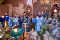 15-Служение епископа Амфилохия в день Собора Пресвятой Богородицы