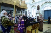 8-Служение епископа Амфилохия в пятницу четвертой седмицы Великого поста