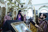 12-Служение епископа Амфилохия в пятницу четвертой седмицы Великого поста
