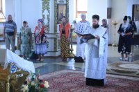 1-В канун праздника Вознесения Господня епископ Амфилохий совершил Всенощное бдение в главном храме Рудного Алтая