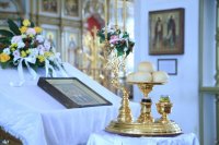 3-В канун праздника Вознесения Господня епископ Амфилохий совершил Всенощное бдение в главном храме Рудного Алтая