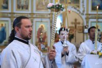 12-В канун праздника Вознесения Господня епископ Амфилохий совершил Всенощное бдение в главном храме Рудного Алтая