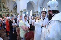 20-В канун праздника Вознесения Господня епископ Амфилохий совершил Всенощное бдение в главном храме Рудного Алтая
