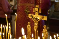 1-Божественная Литургия в Знаменско-Абалацком женском монастыре города Семипалатинска
