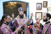 8-Божественная Литургия в Знаменско-Абалацком женском монастыре города Семипалатинска