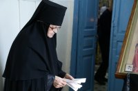 10-Божественная Литургия в Знаменско-Абалацком женском монастыре города Семипалатинска