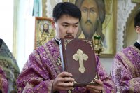 11-Божественная Литургия в Знаменско-Абалацком женском монастыре города Семипалатинска