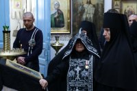 22-Божественная Литургия в Знаменско-Абалацком женском монастыре города Семипалатинска