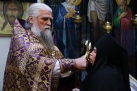 34-Божественная Литургия в Знаменско-Абалацком женском монастыре города Семипалатинска