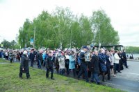 5-Епископ Амфилохий принял участие в мероприятиях, посвященных 71-ой годовщине Великой Победы