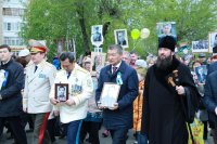 10-Епископ Амфилохий принял участие в мероприятиях, посвященных 71-ой годовщине Великой Победы