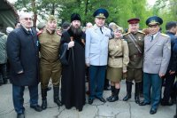 19-Епископ Амфилохий принял участие в мероприятиях, посвященных 71-ой годовщине Великой Победы