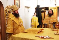 19-В Неделю 16-ю по Пятидесятнице епископ Амфилохий совершил Божественную литургию в главном храме Рудного Алтая