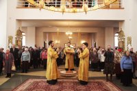 24-В Неделю 16-ю по Пятидесятнице епископ Амфилохий совершил Божественную литургию в главном храме Рудного Алтая