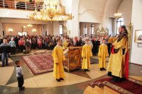 27-В Неделю 16-ю по Пятидесятнице епископ Амфилохий совершил Божественную литургию в главном храме Рудного Алтая