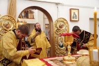 28-В Неделю 16-ю по Пятидесятнице епископ Амфилохий совершил Божественную литургию в главном храме Рудного Алтая