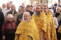41-В Неделю 16-ю по Пятидесятнице епископ Амфилохий совершил Божественную литургию в главном храме Рудного Алтая