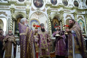 «Пустынный житель и в телеси Ангел и чудотворец явился еси, богоносе отче наш Иоанне». Служение епископа Амфилохия в Неделю четвертую Великого поста