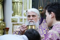 34-«Пустынный житель и в телеси Ангел и чудотворец явился еси, богоносе отче наш Иоанне». Служение епископа Амфилохия в Неделю четвертую Великого поста