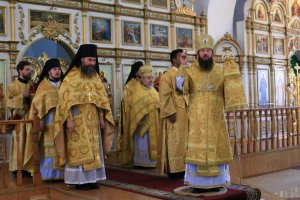Служение епископа Амфилохия в Неделю 3-ю по Пятидесятнице