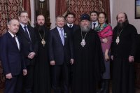 3-Состоялась встреча митрополита Астанайского и Казахстанского Александра с акимом Восточно-Казахстанской области Д.К.Ахметовым 