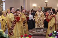 5-В Усть-Каменогорске состоялись торжества по случаю принесения ковчега с мощами блаженной Матроны Московской 