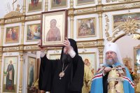 27-В Усть-Каменогорске состоялись торжества по случаю принесения ковчега с мощами блаженной Матроны Московской 