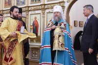 29-В Усть-Каменогорске состоялись торжества по случаю принесения ковчега с мощами блаженной Матроны Московской 