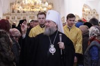 33-В Усть-Каменогорске состоялись торжества по случаю принесения ковчега с мощами блаженной Матроны Московской 