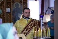 4-Собор Вселенских учителей и святителей Василия Великого, Григория Богослова и Иоанна Златоустого. Престольное торжество Трёхсвятительского храма посёлка Глубокое