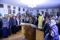 13-Собор Вселенских учителей и святителей Василия Великого, Григория Богослова и Иоанна Златоустого. Престольное торжество Трёхсвятительского храма посёлка Глубокое