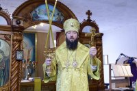 14-Собор Вселенских учителей и святителей Василия Великого, Григория Богослова и Иоанна Златоустого. Престольное торжество Трёхсвятительского храма посёлка Глубокое
