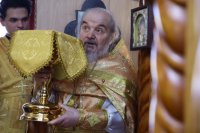 22-Собор Вселенских учителей и святителей Василия Великого, Григория Богослова и Иоанна Златоустого. Престольное торжество Трёхсвятительского храма посёлка Глубокое