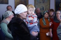 27-Собор Вселенских учителей и святителей Василия Великого, Григория Богослова и Иоанна Златоустого. Престольное торжество Трёхсвятительского храма посёлка Глубокое