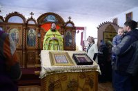 30-Собор Вселенских учителей и святителей Василия Великого, Григория Богослова и Иоанна Златоустого. Престольное торжество Трёхсвятительского храма посёлка Глубокое