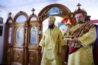 33-Собор Вселенских учителей и святителей Василия Великого, Григория Богослова и Иоанна Златоустого. Престольное торжество Трёхсвятительского храма посёлка Глубокое