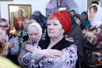 35-Собор Вселенских учителей и святителей Василия Великого, Григория Богослова и Иоанна Златоустого. Престольное торжество Трёхсвятительского храма посёлка Глубокое