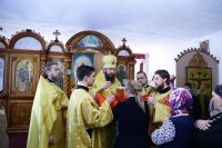 38-Собор Вселенских учителей и святителей Василия Великого, Григория Богослова и Иоанна Златоустого. Престольное торжество Трёхсвятительского храма посёлка Глубокое