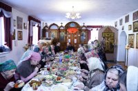47-Собор Вселенских учителей и святителей Василия Великого, Григория Богослова и Иоанна Златоустого. Престольное торжество Трёхсвятительского храма посёлка Глубокое