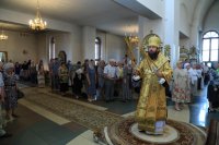 6-Служение епископа Амфилохия в Неделю 7-ю по Пасхе