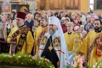 2-Епископ Амфилохий принял участие в торжествах по случаю дня тезоименитства митрополита Астанайского и Казахстанского Александра