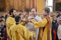 4-Епископ Амфилохий принял участие в торжествах по случаю дня тезоименитства митрополита Астанайского и Казахстанского Александра