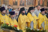 5-Епископ Амфилохий принял участие в торжествах по случаю дня тезоименитства митрополита Астанайского и Казахстанского Александра