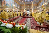 9-Епископ Амфилохий принял участие в торжествах по случаю дня тезоименитства митрополита Астанайского и Казахстанского Александра