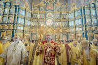 15-Епископ Амфилохий принял участие в торжествах по случаю дня тезоименитства митрополита Астанайского и Казахстанского Александра