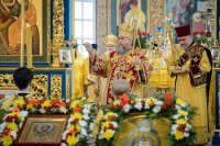 18-Епископ Амфилохий принял участие в торжествах по случаю дня тезоименитства митрополита Астанайского и Казахстанского Александра