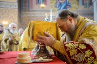 21-Епископ Амфилохий принял участие в торжествах по случаю дня тезоименитства митрополита Астанайского и Казахстанского Александра