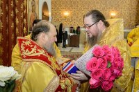 26-Епископ Амфилохий принял участие в торжествах по случаю дня тезоименитства митрополита Астанайского и Казахстанского Александра