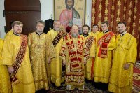 29-Епископ Амфилохий принял участие в торжествах по случаю дня тезоименитства митрополита Астанайского и Казахстанского Александра